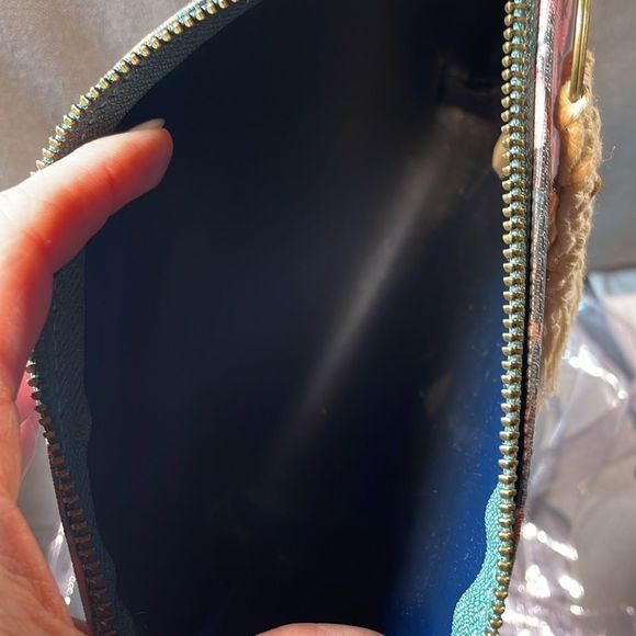 Lucky Brand Floral Canvas Cosmetic Pouch - Picture 7 of 7